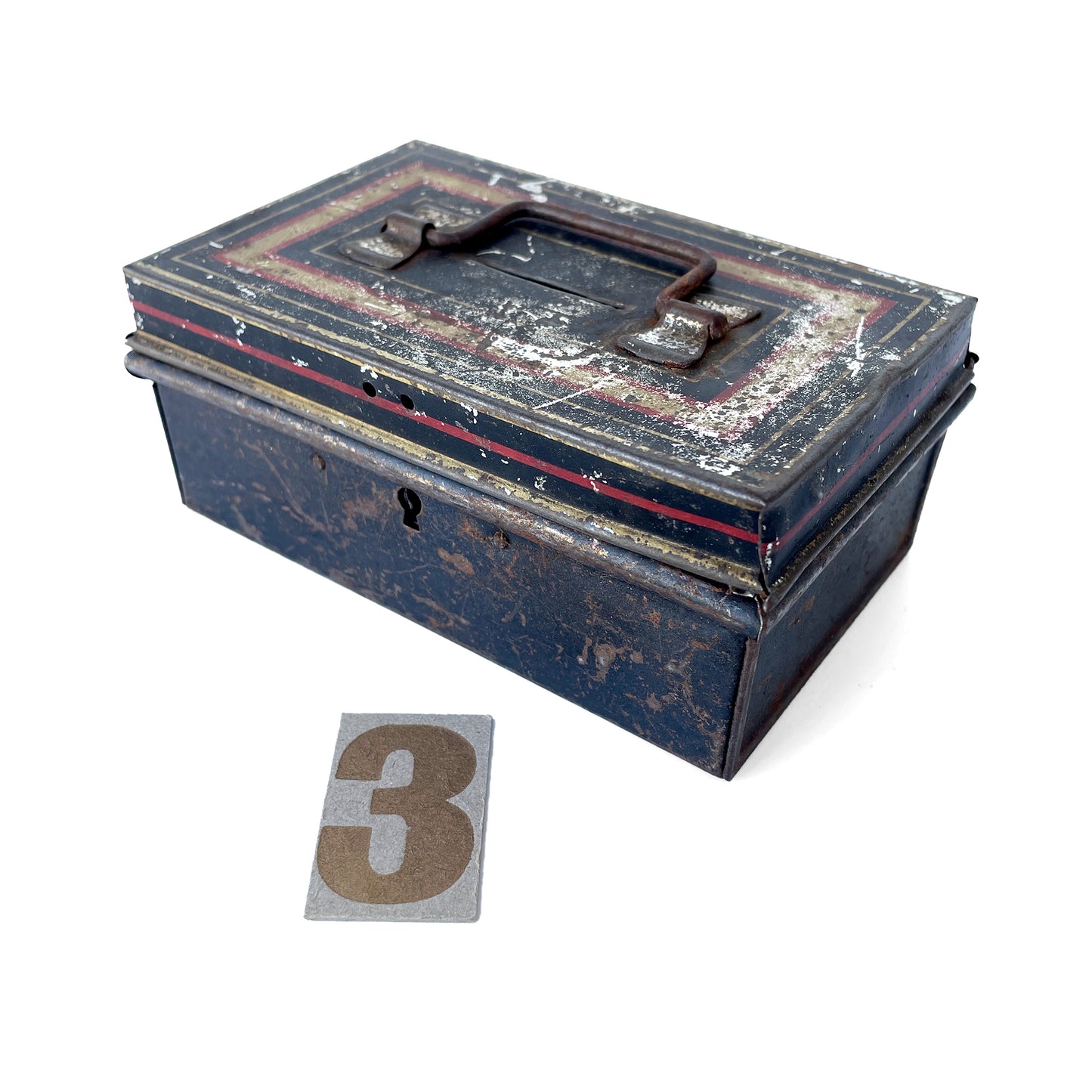 Early 20th Century Metal Cash Box – Option 3 – Medium - Sukie