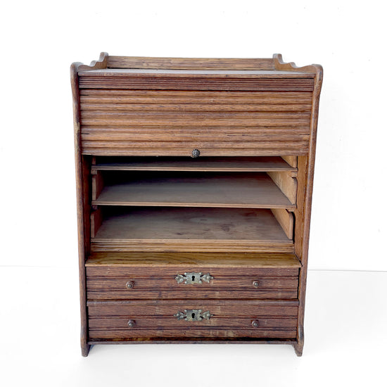 Fabulous Tambour Fronted Desktop Drawers