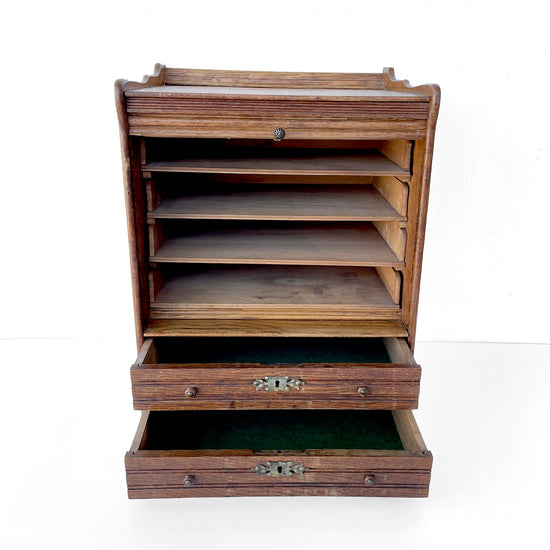 Fabulous Tambour Fronted Desktop Drawers