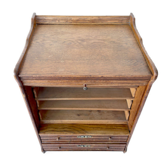 Fabulous Tambour Fronted Desktop Drawers