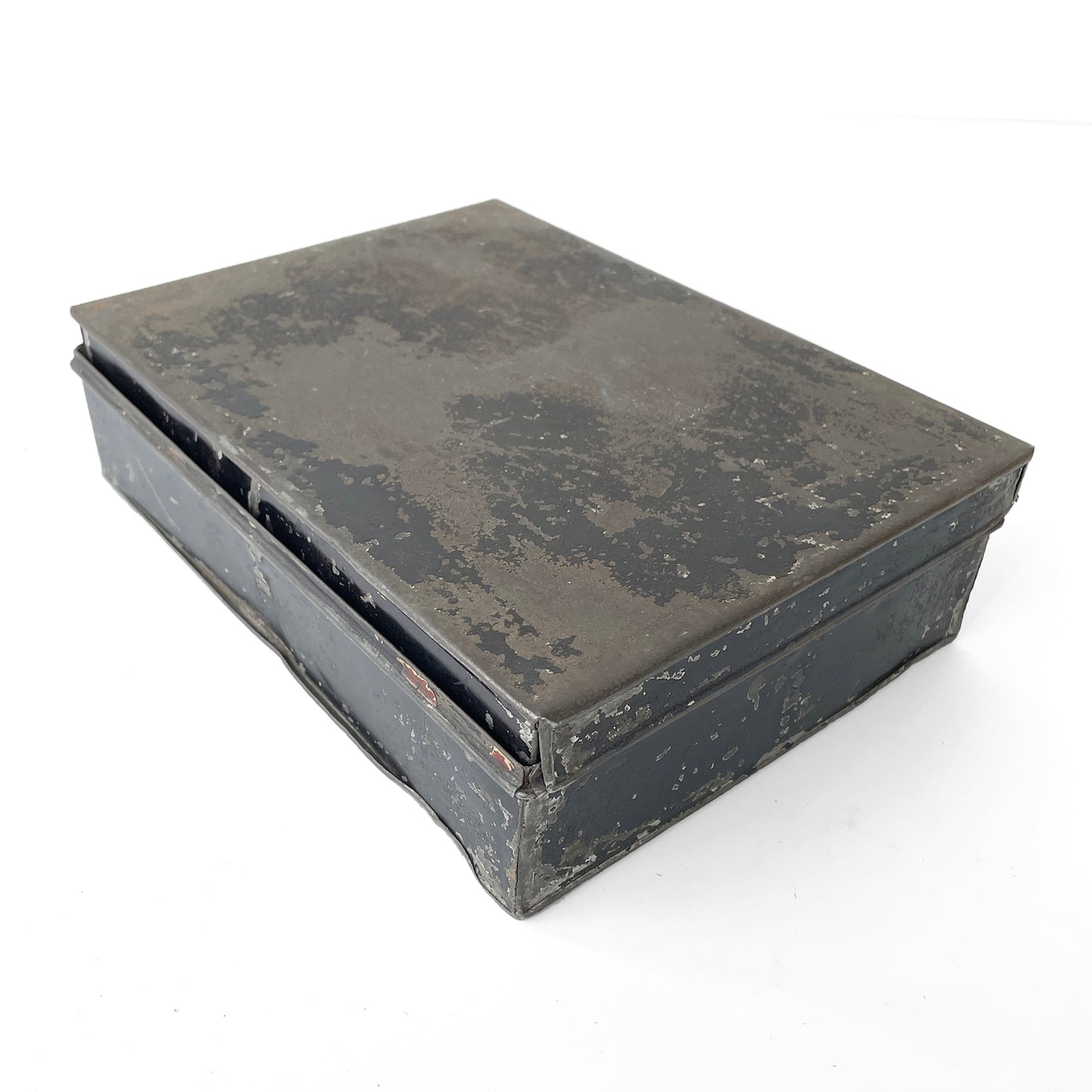 Early 20th Century Metal Stationery Box