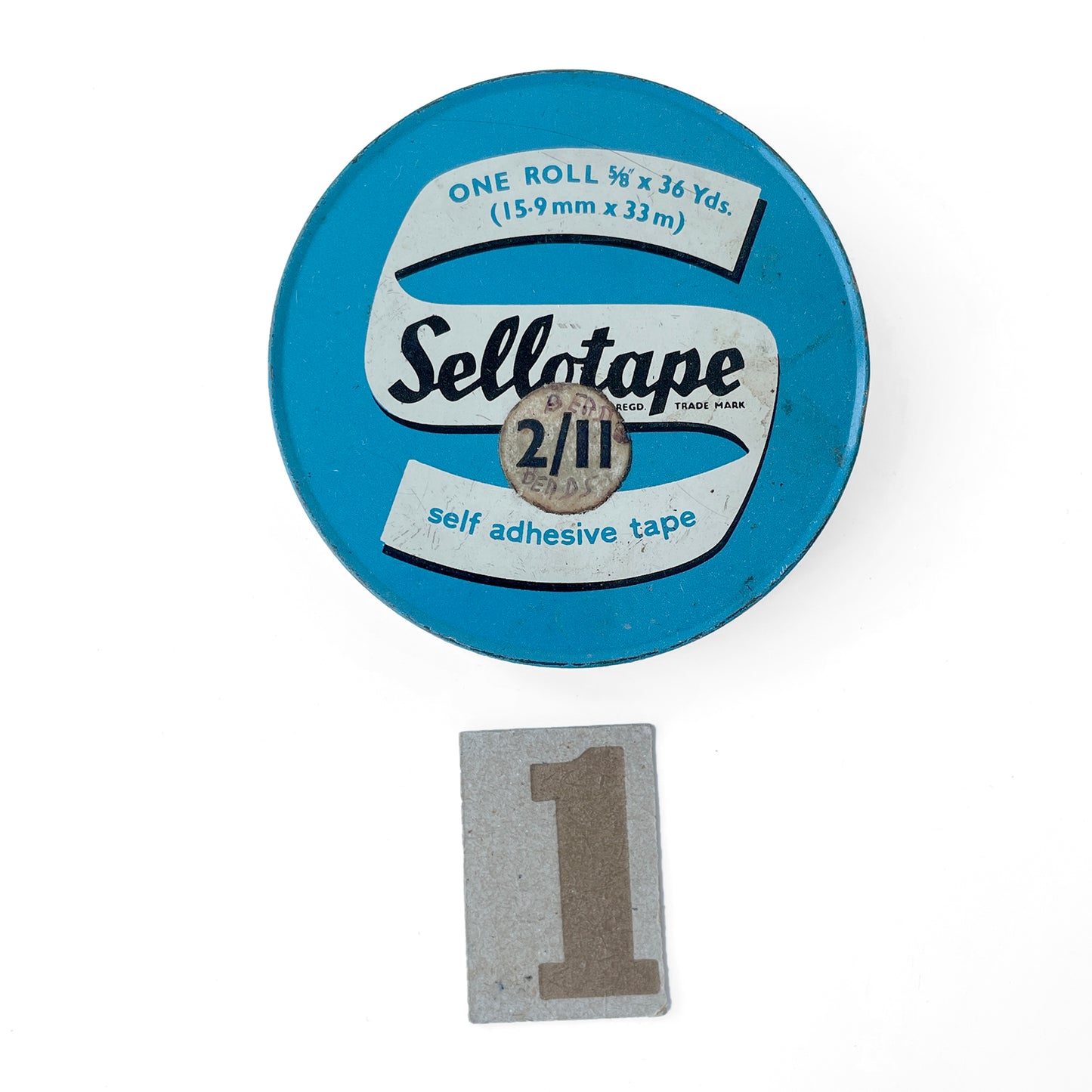Vintage Sellotape Tin - Various Available