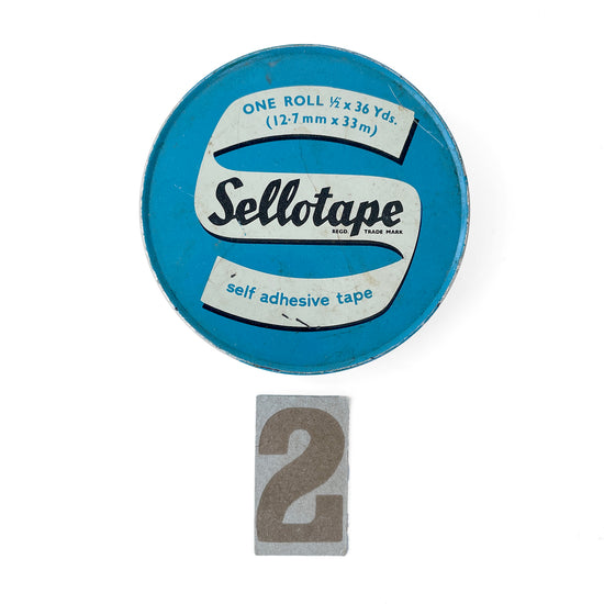 Vintage Sellotape Tin - Various Available