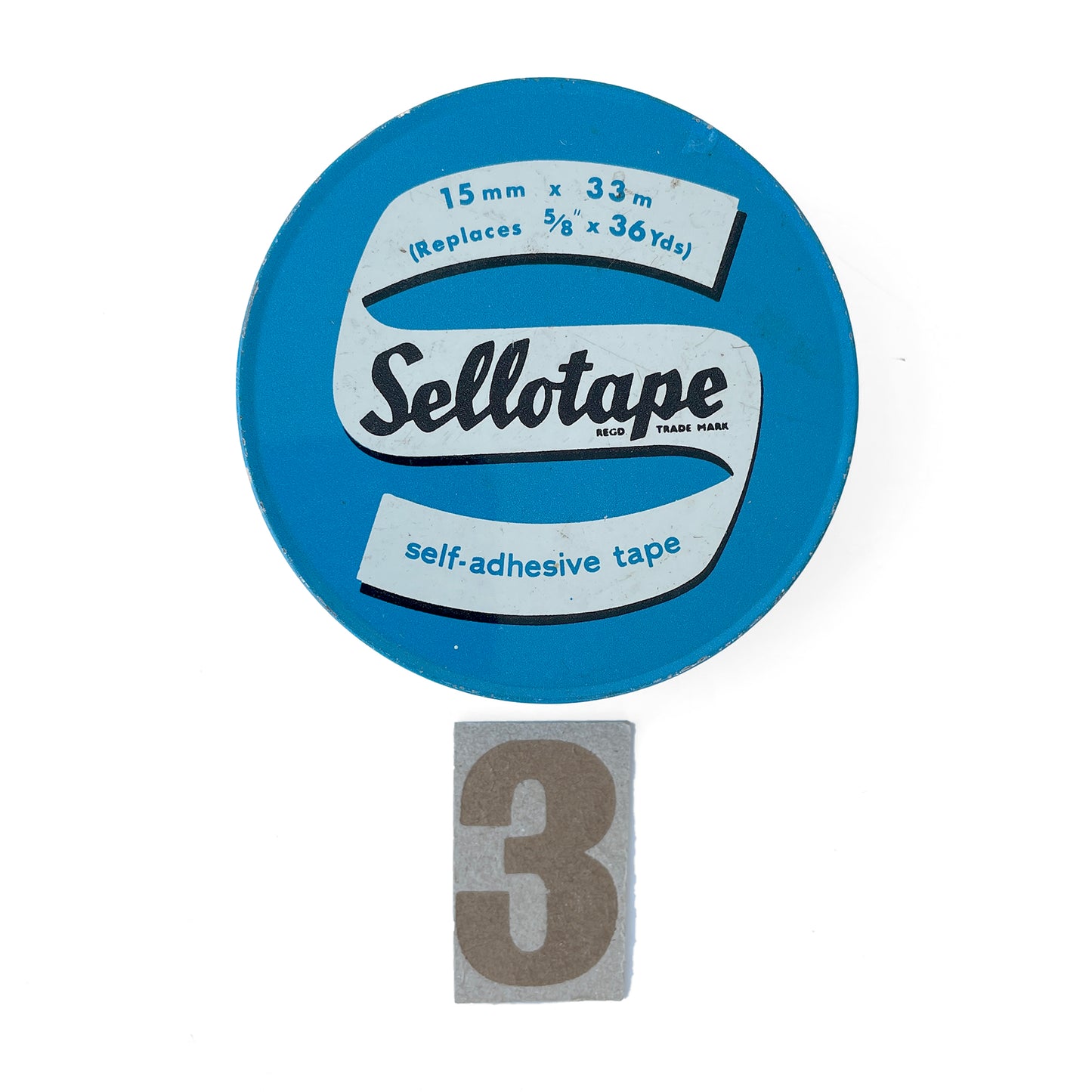 Vintage Sellotape Tin - Various Available