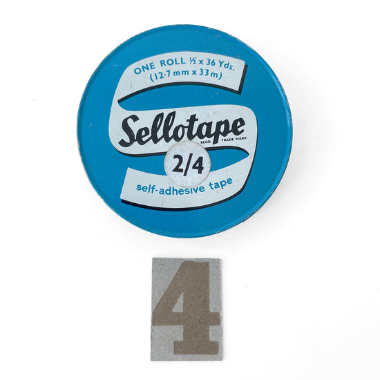 Vintage Sellotape Tin - Various Available