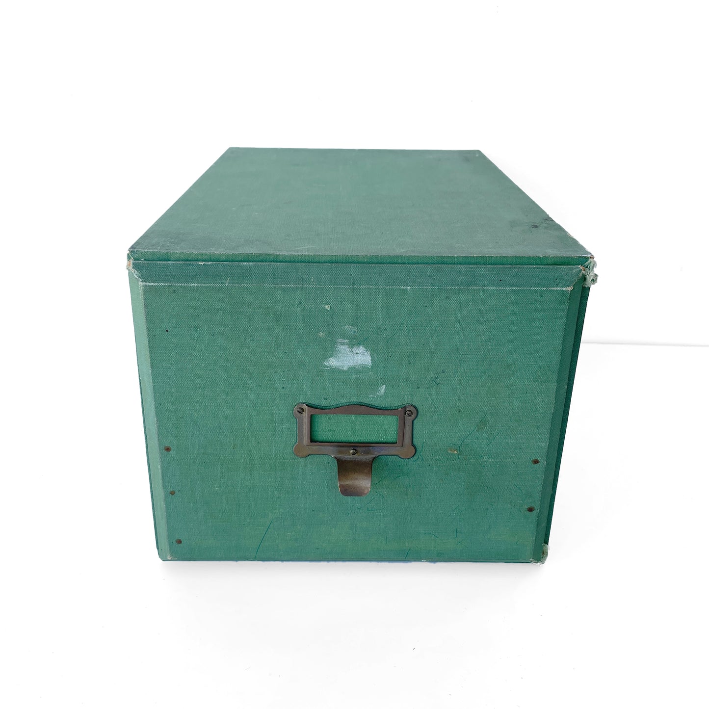 Lovely Vintage Green Filing Drawer