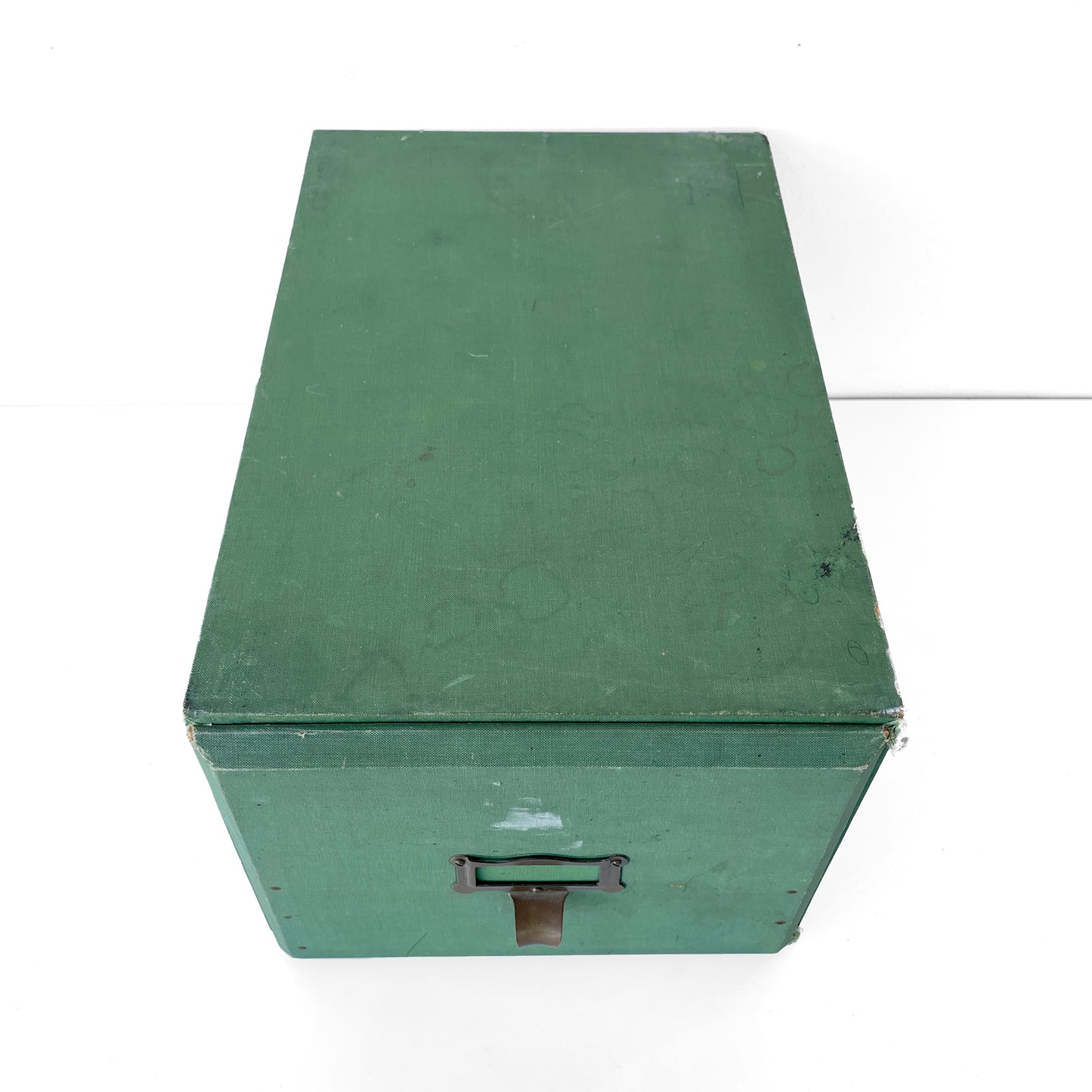 Lovely Vintage Green Filing Drawer