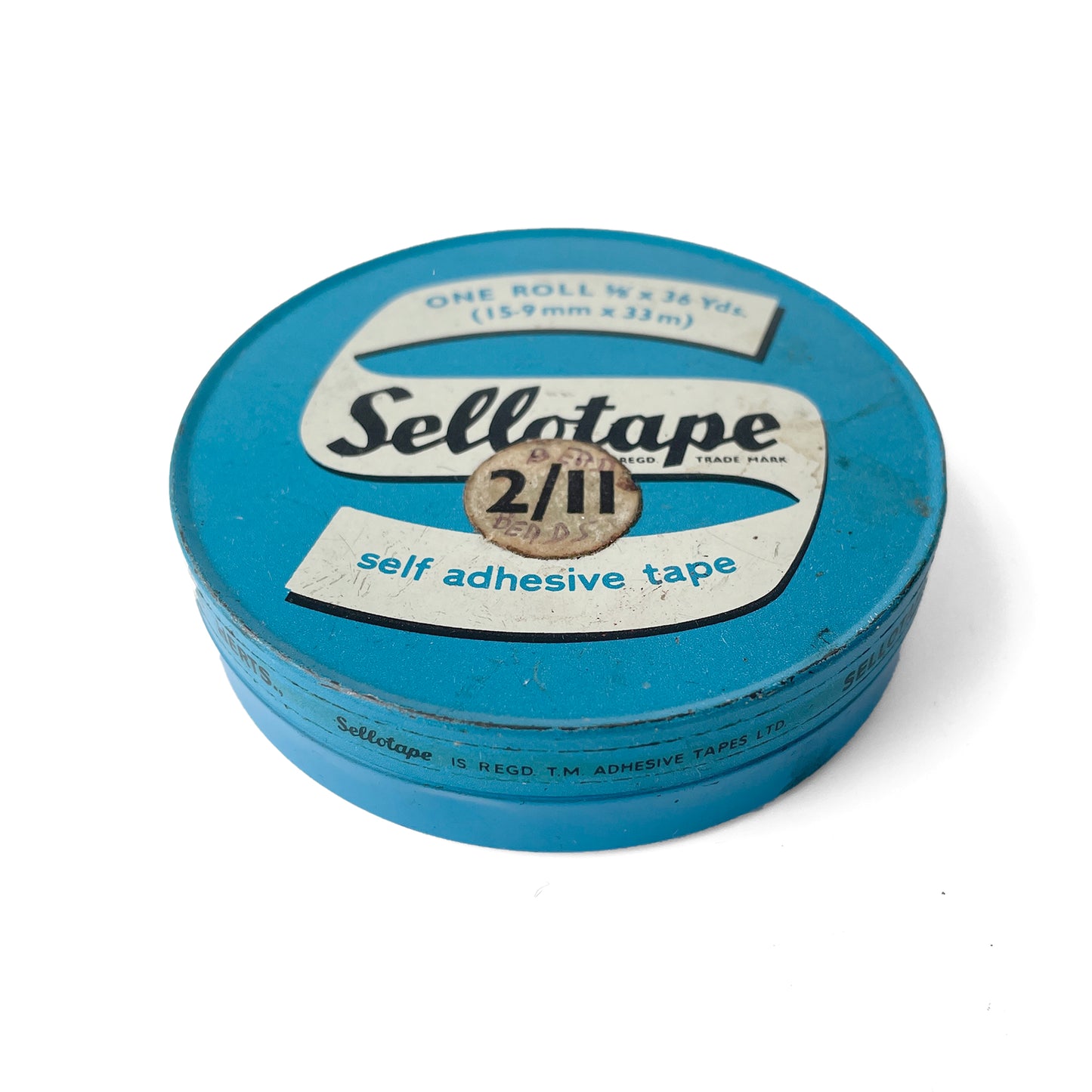 Vintage Sellotape Tin - Various Available