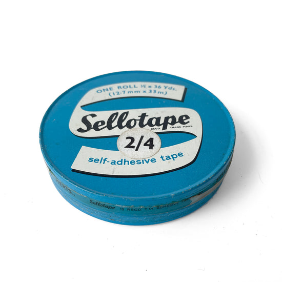 Vintage Sellotape Tin - Various Available