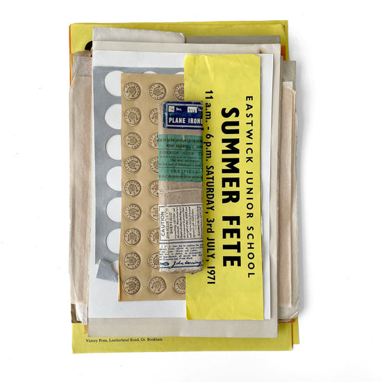 20 Piece Ephemera Pack – Posters, Envelopes, Packaging & Paperwork