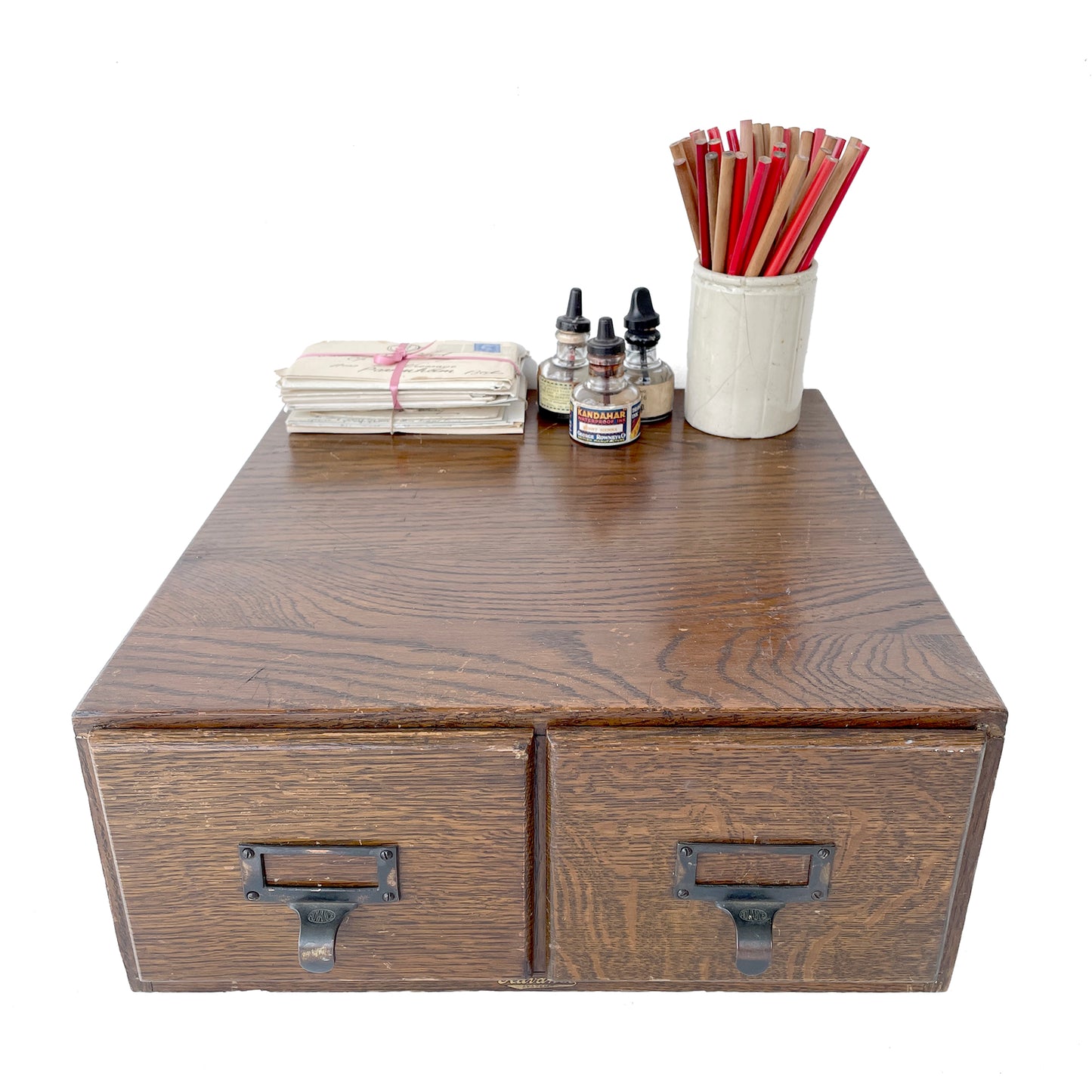 1930’s Oak Index Card Drawers