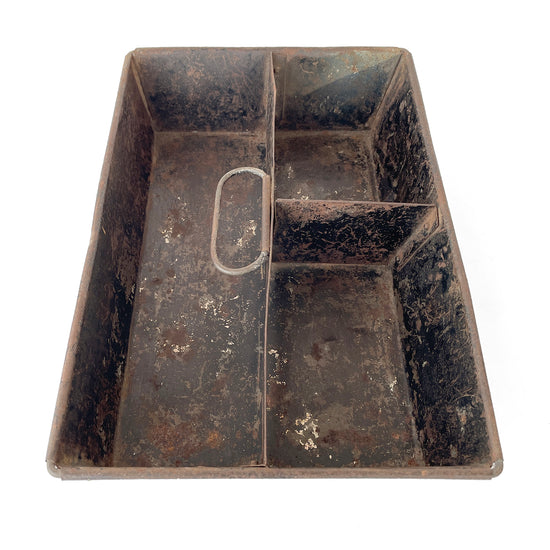 Vintage Metal Desk Tidy/Tray