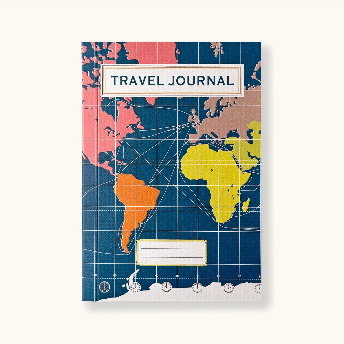 Travel Journal World Map Writing Journal Travel Notebook 