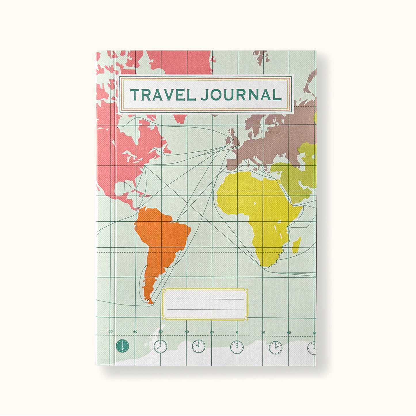 Travel Journal World Map Writing Journal Travel Notebook 